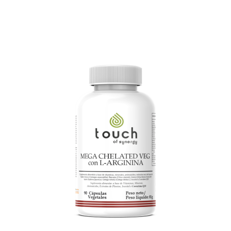 Mega Chelated Veg with L-Arginine (90 cápsulas vegetales)