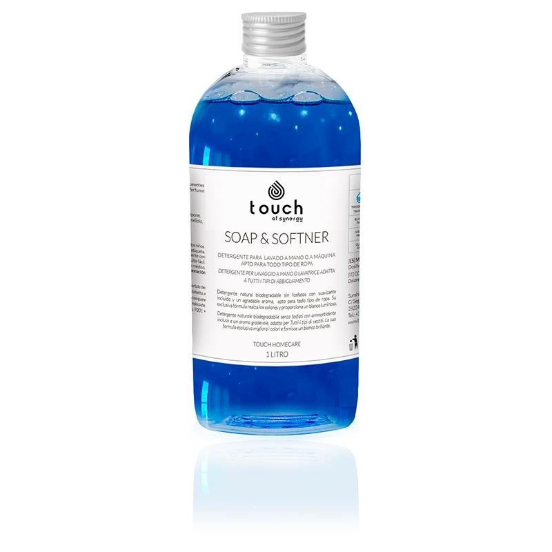 Soap & Softner  1 litro Jabon y Suavizante de Ropa