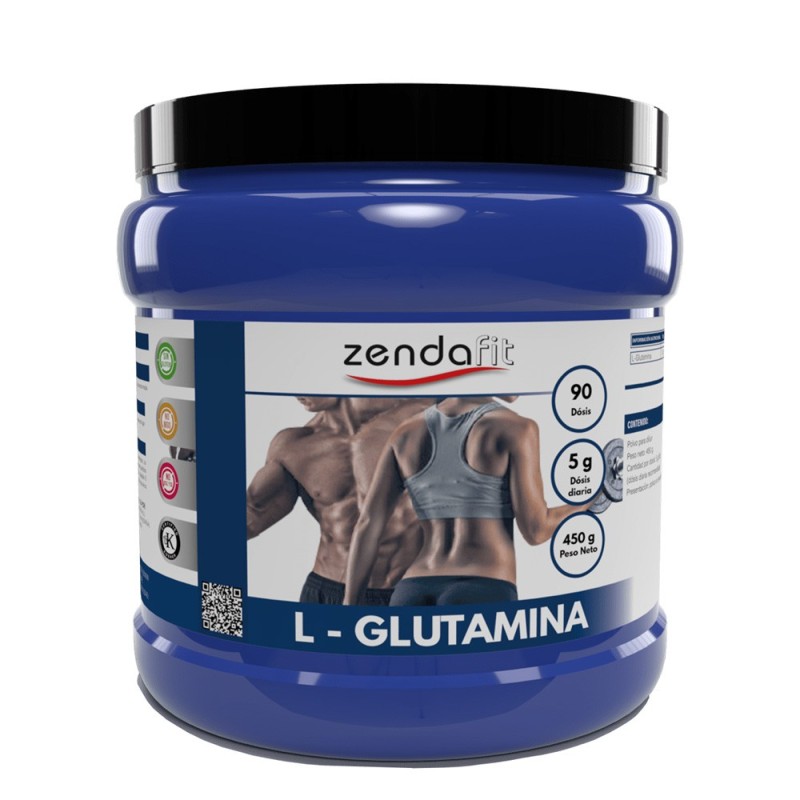 L- Glutamina 450 grs (polvo)
