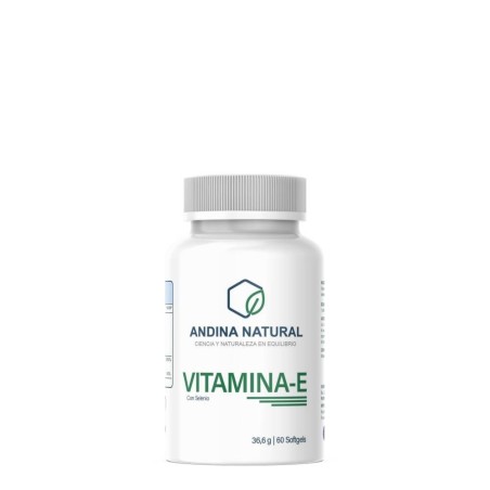 Vitamina E (60 softgels) con Selenio