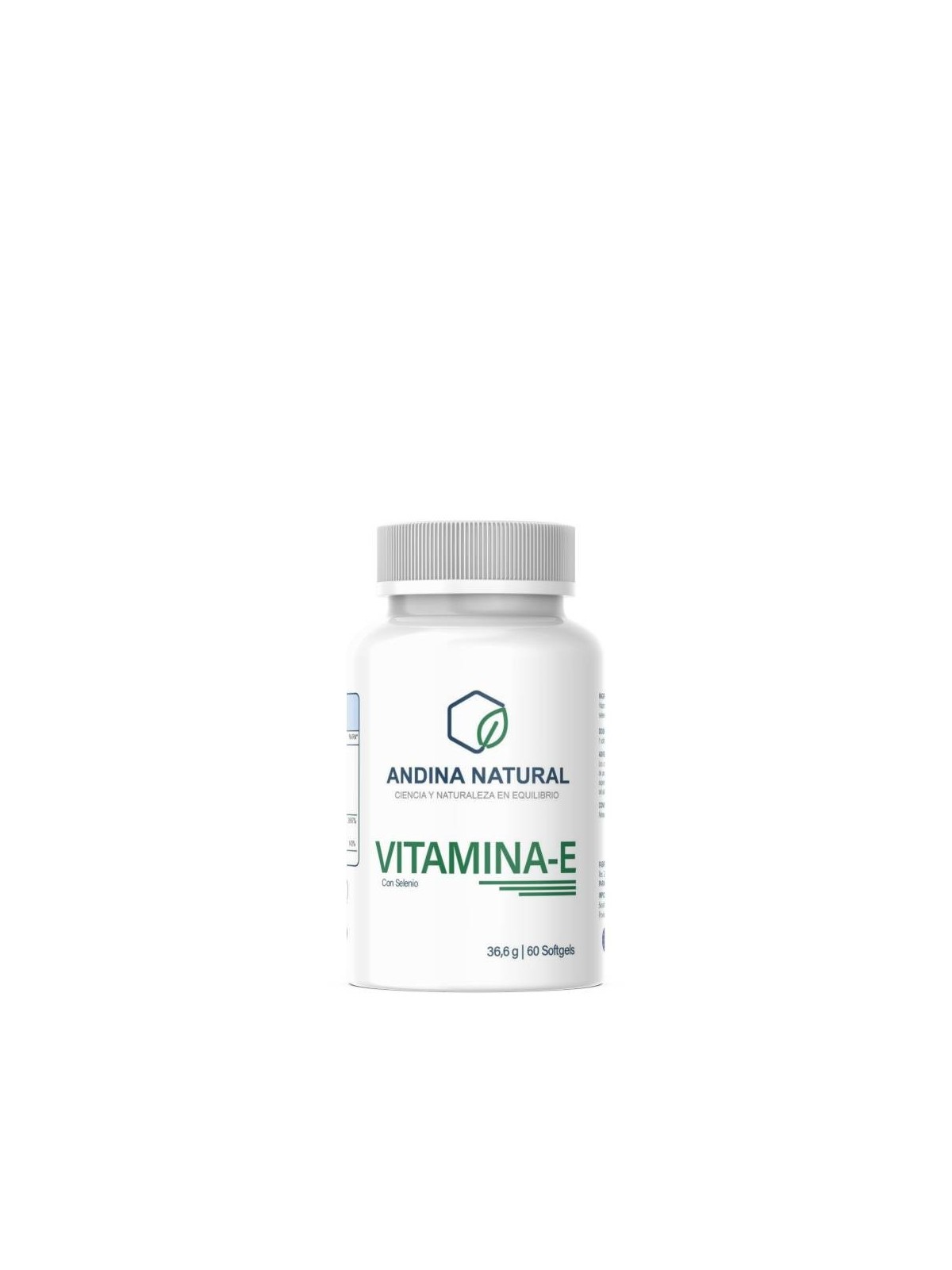 Vitamina E (60 softgels) con Selenio