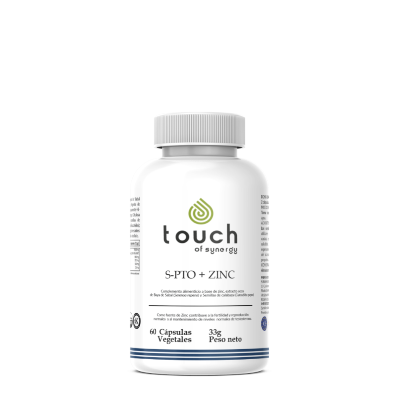 S-PTO + Zinc (60 cápsulas vegetales)