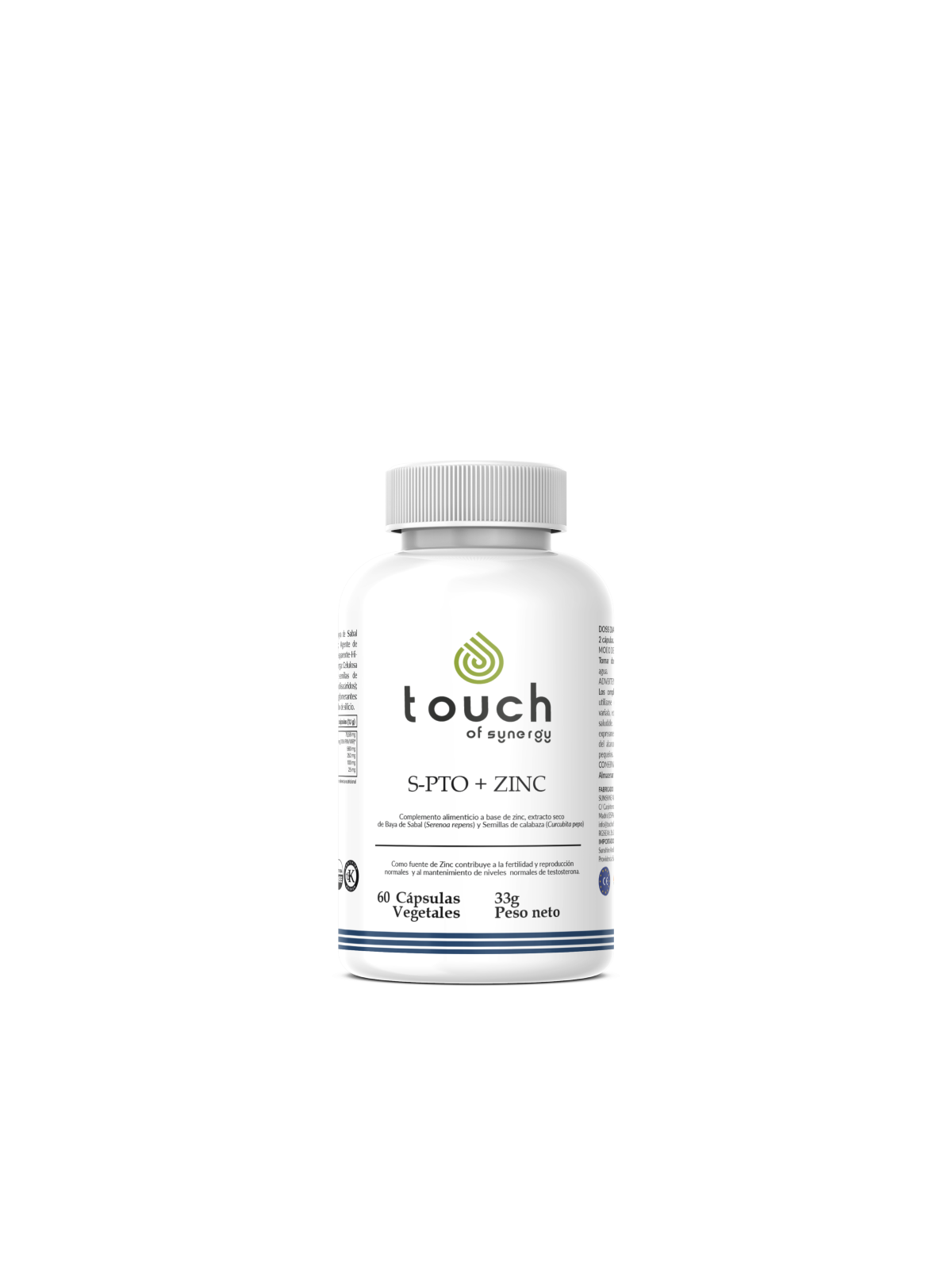 S-PTO + Zinc (60 cápsulas vegetales)