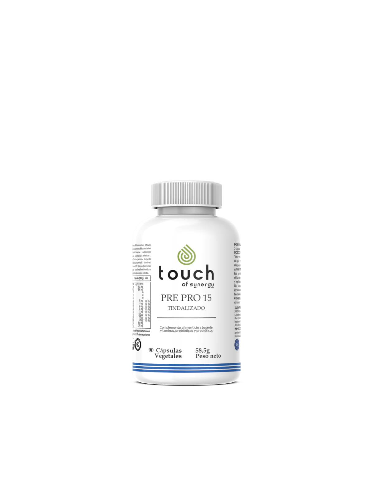 Pre-Pro 15 Prebióticos y Probióticos